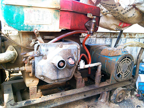 河南单杠柴油机发电机出租 河南单杠柴油机发电机出租